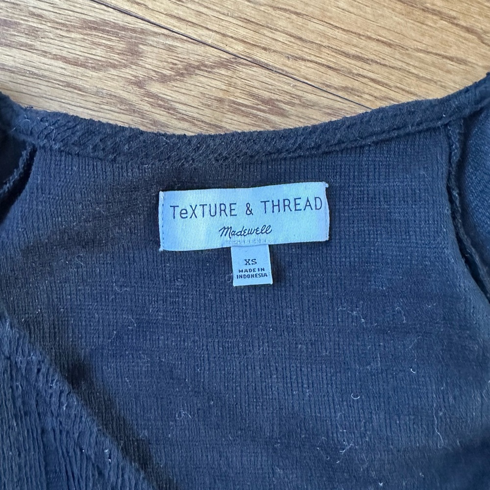 Never worn size small madewell black dress - Picture 4 of 7